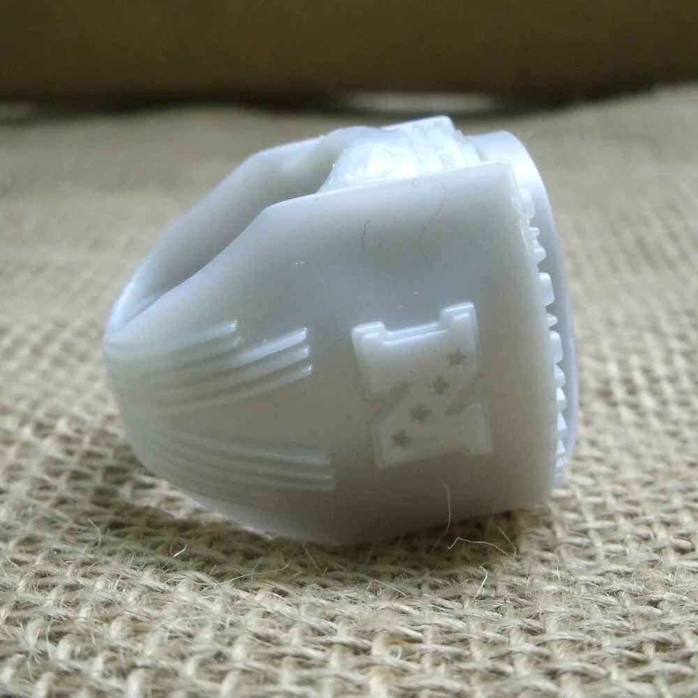 Super Bowl LX Plastic Novelty Rings Set of 6